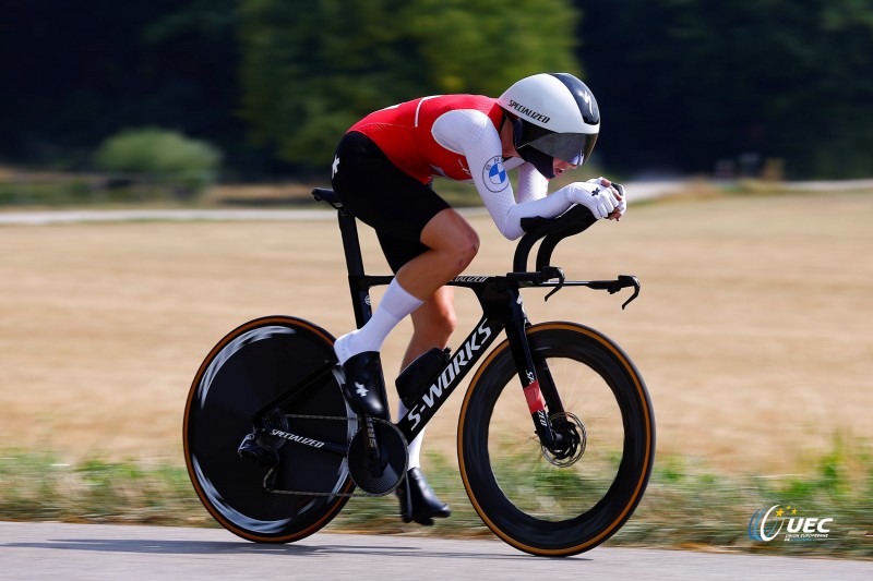 European Championships Munich 2022 - 2022 UEC Road Elite European Championships - Women's ITT - 17/08/2022 - Marlen Reusser (SUI) - photo Luca Bettini/UEC/SprintCyclingAgency?2022